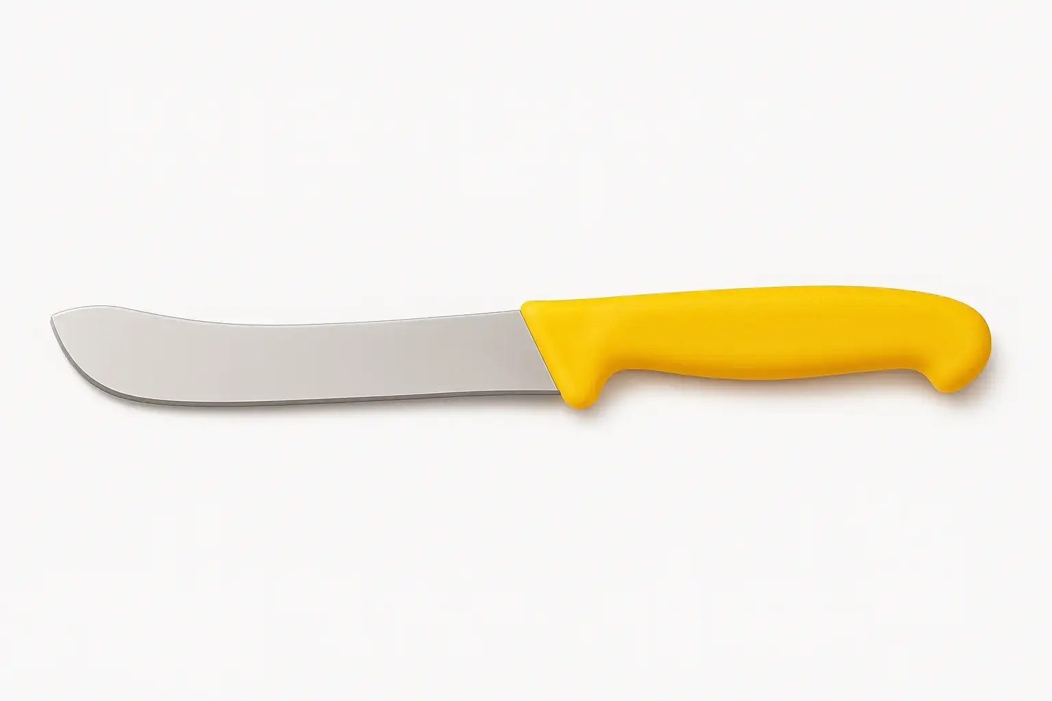 Professional Skinner Knife — 16cm Yellow Handle