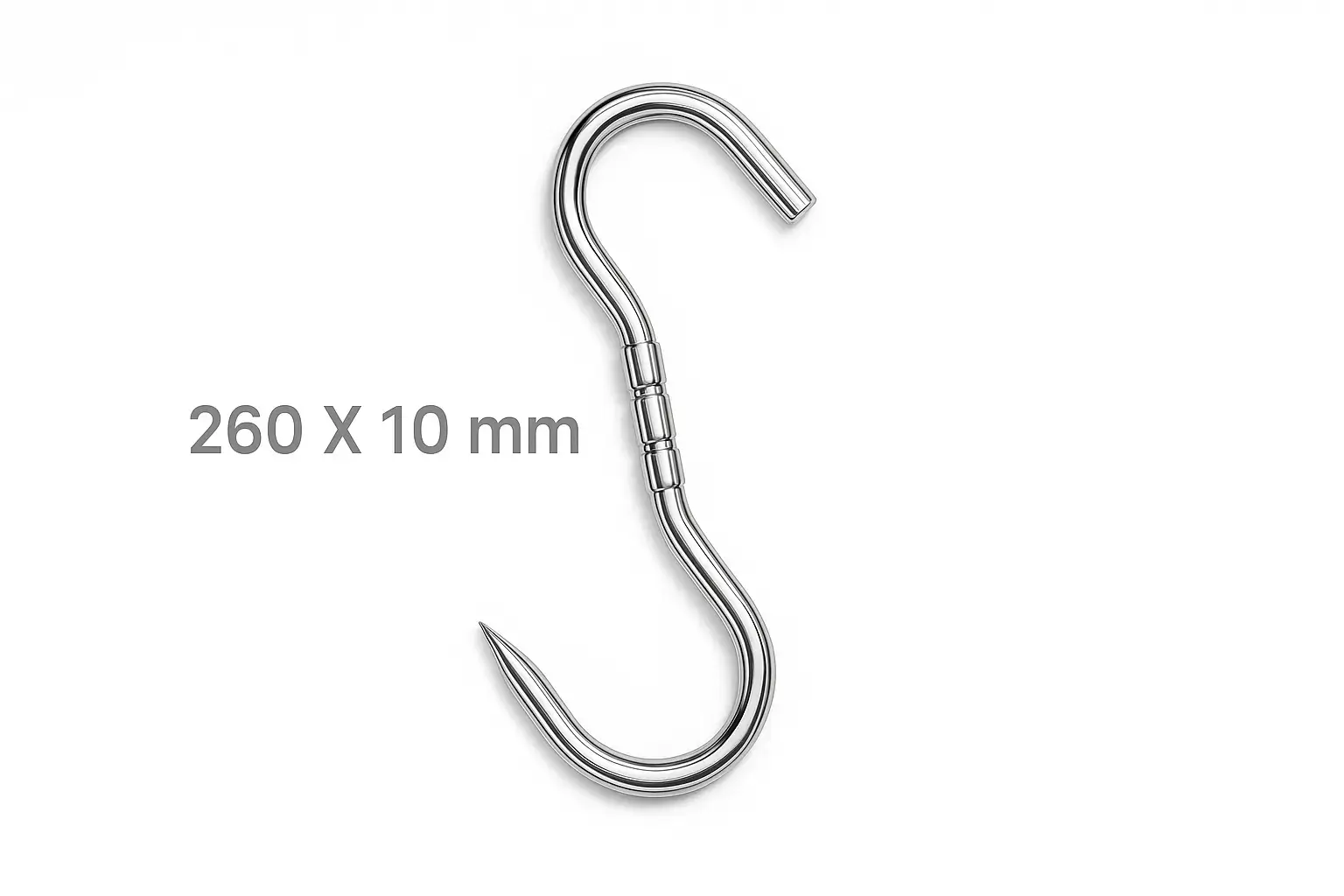 Professional Swivel Hooks — 260×10mm 150kg