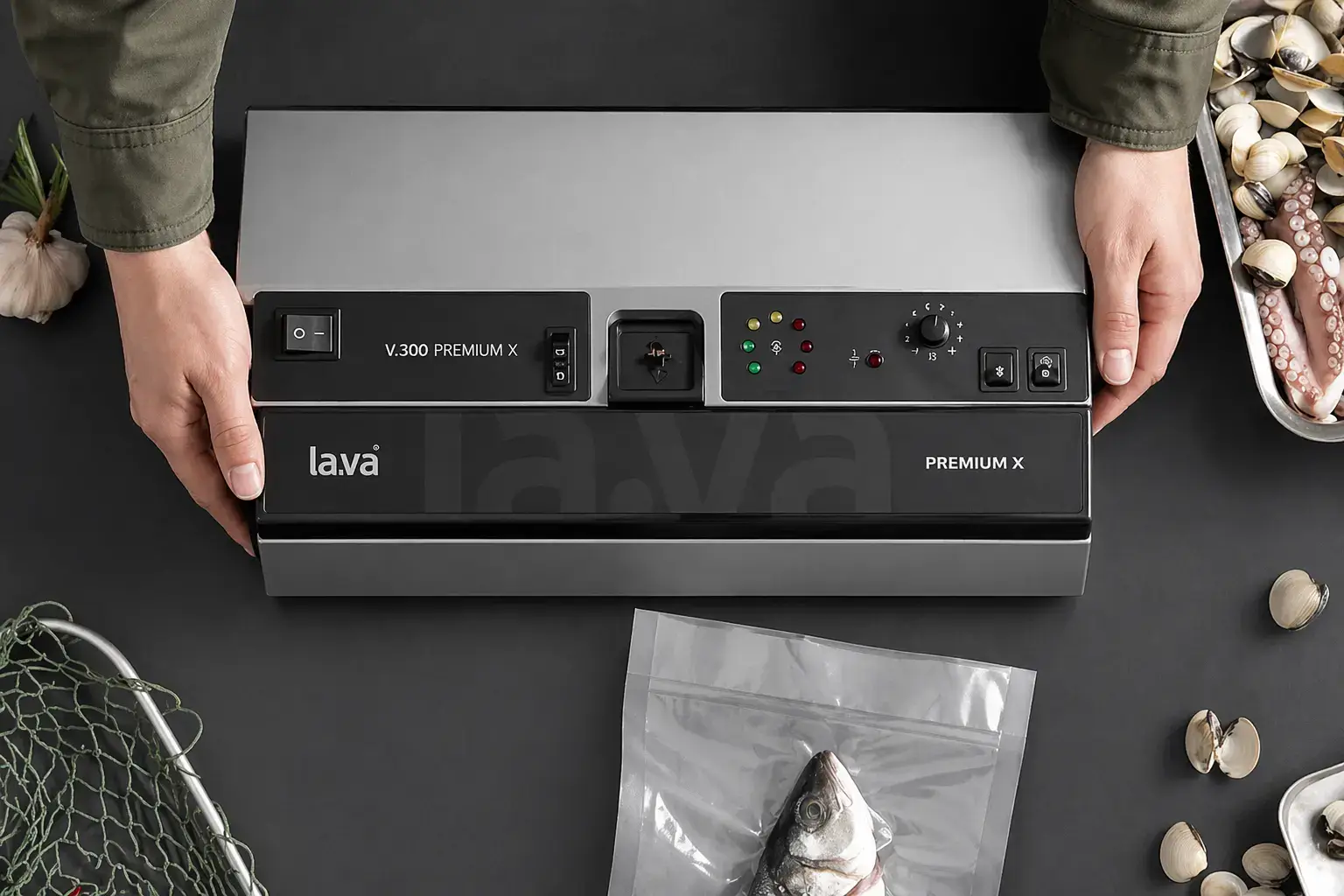 LAVA V.300 Premium X vacuum sealer — German build quality